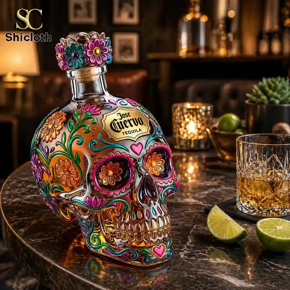Jose Cuervo Day of the Dead Tequila Bottle