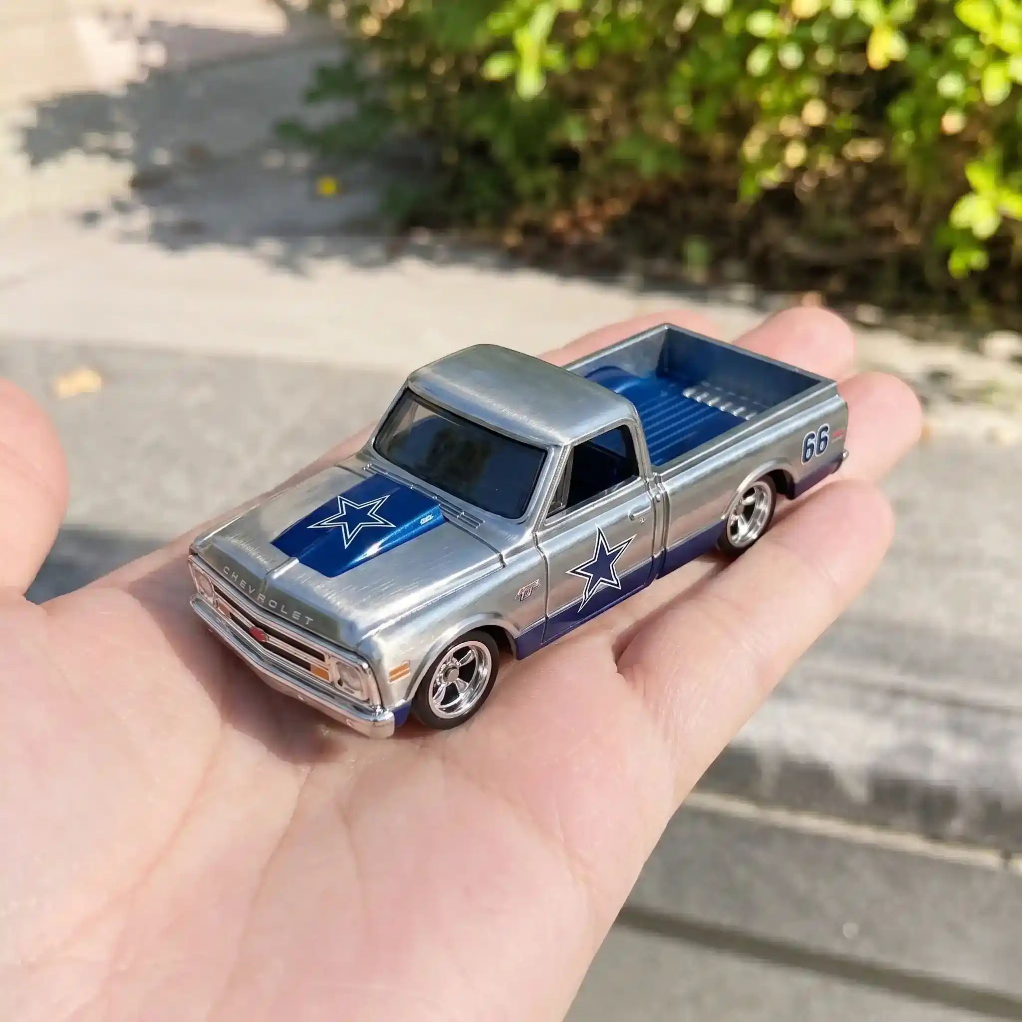 Wheels Dallas Cowboys 66th Anniversary 1968 Chevrolet C10 Model