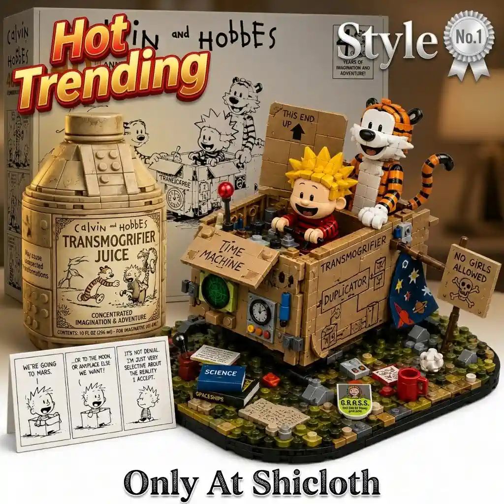 Calvin & Hobbes 40th Anniversary Collector Building Brick Series