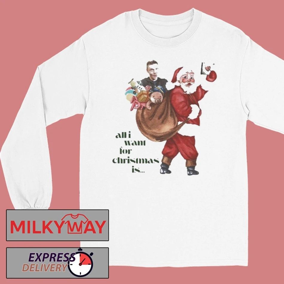 Nick Carter All I Want for Christmas Graphic T-Shirt