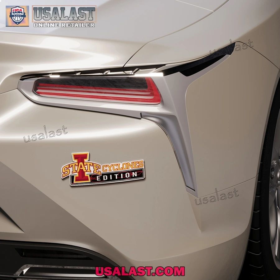 Iowa State Cyclones Edition 3D Car Badge Sticker