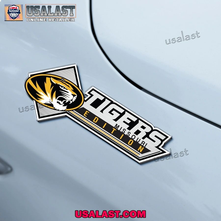 Missouri Tigers Edition 3D Car Badge Sticker