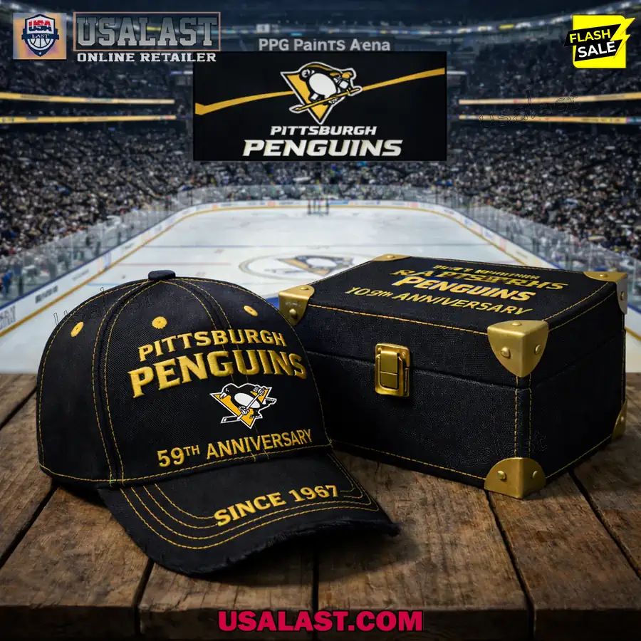 Pittsburgh Penguins 59th Anniversary 1967-2026 Classic Cap