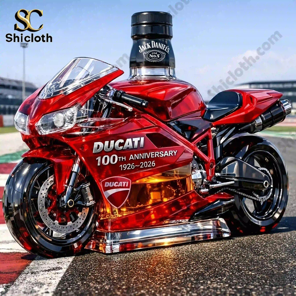 Ducati 100th Anniversary Whisky Bottle
