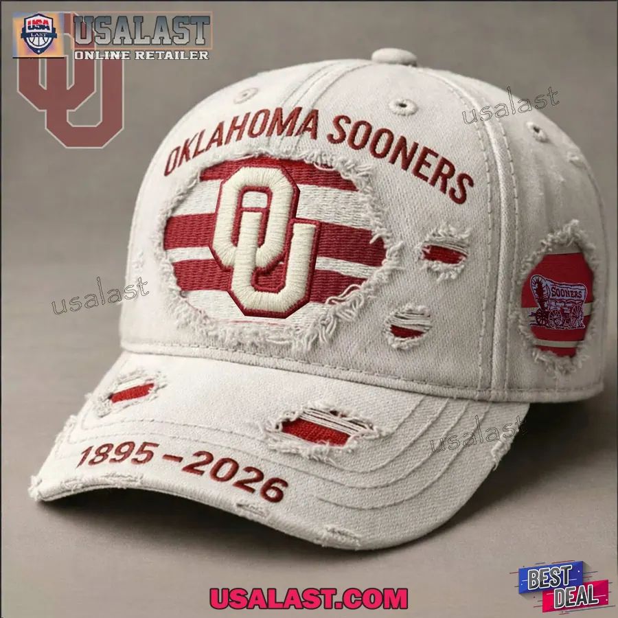 Oklahoma Sooners 131st Anniversary 1895-2026 Baseball Cap