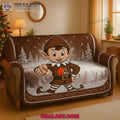 Cleveland Browns Premium Christmas Fleece Blanket