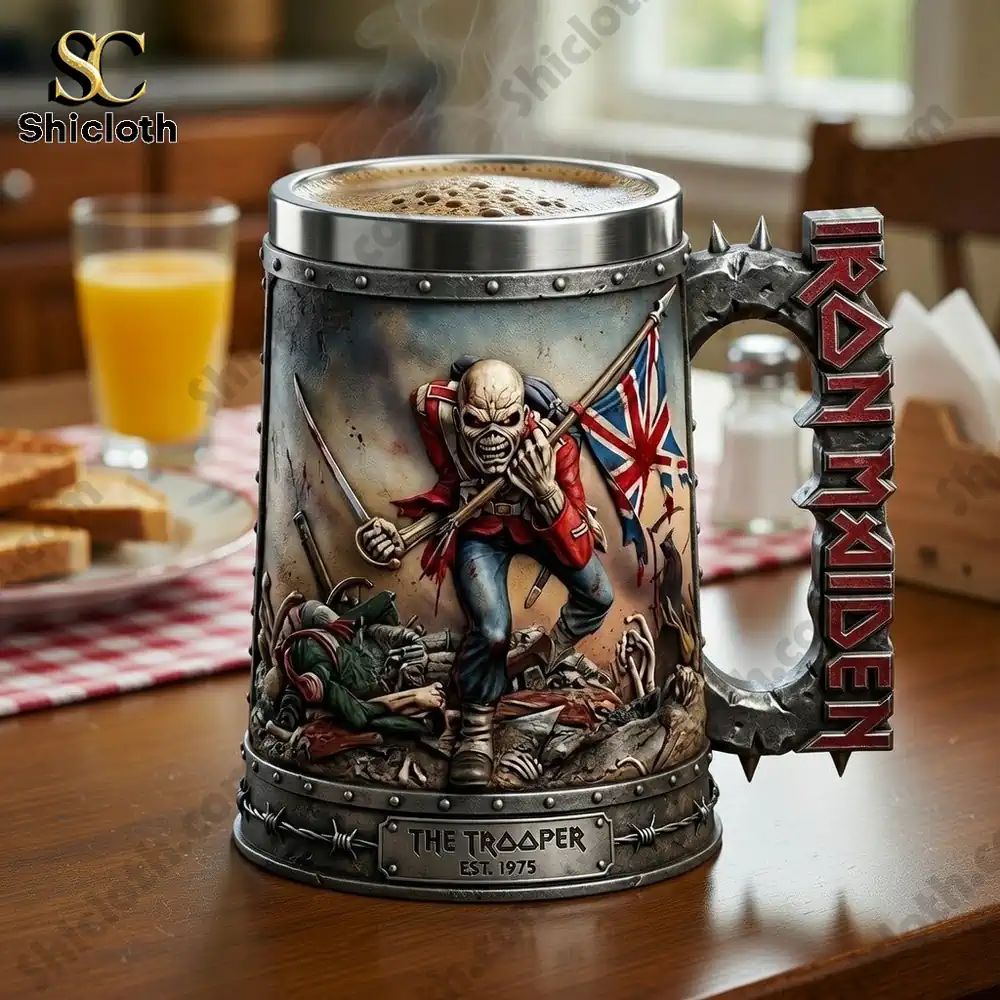 The Trooper Iron Maiden 3D Mug