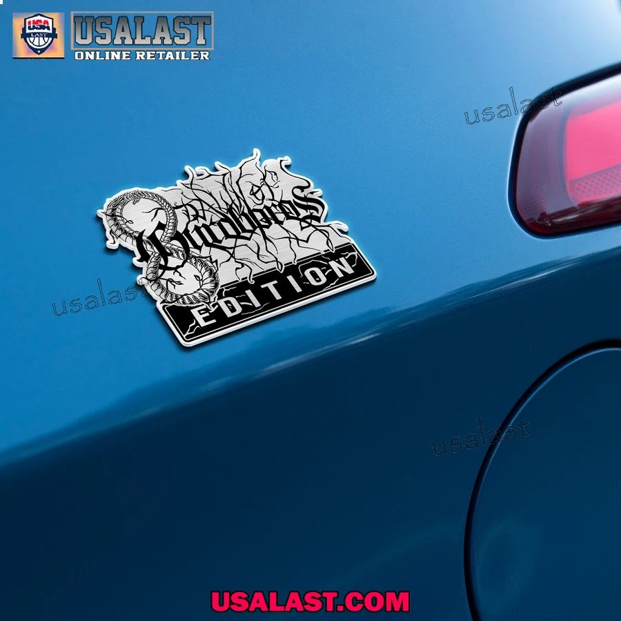 Dawn of Ouroboros Rock Band 3D Engraved Car Emblem Badge