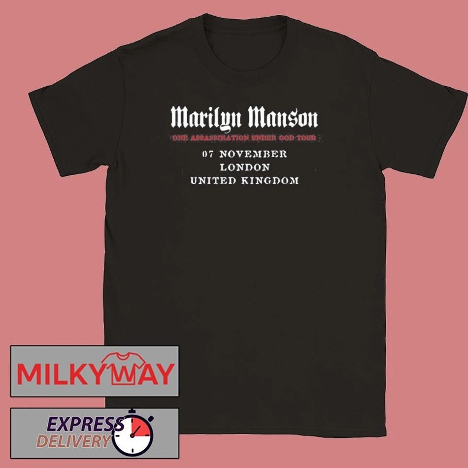 11.07.2025 London, UK Marilyn Manson Shirt