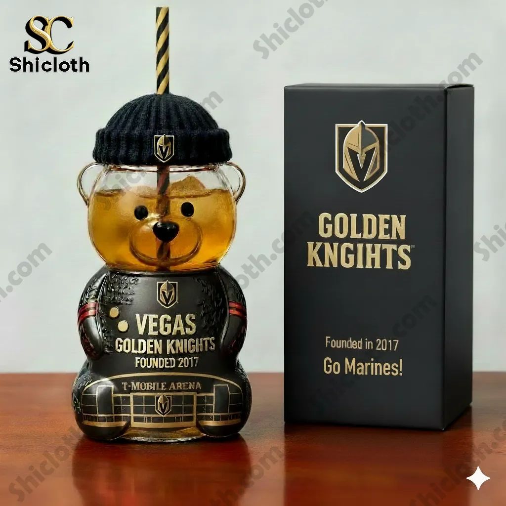 Vegas Golden Knights Anniversary Bear Cup