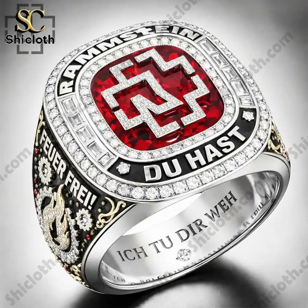 Rammstein Ich Tu Dir Weh Commemorative Ring