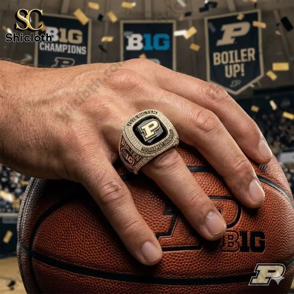 Purdue Boilermakers 2026 Big Ten Tournament Champions Ring