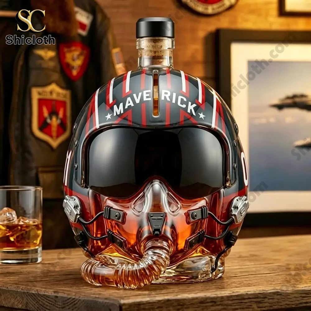 Gun 40th Anniversary Executive Flight Helmet Decanter