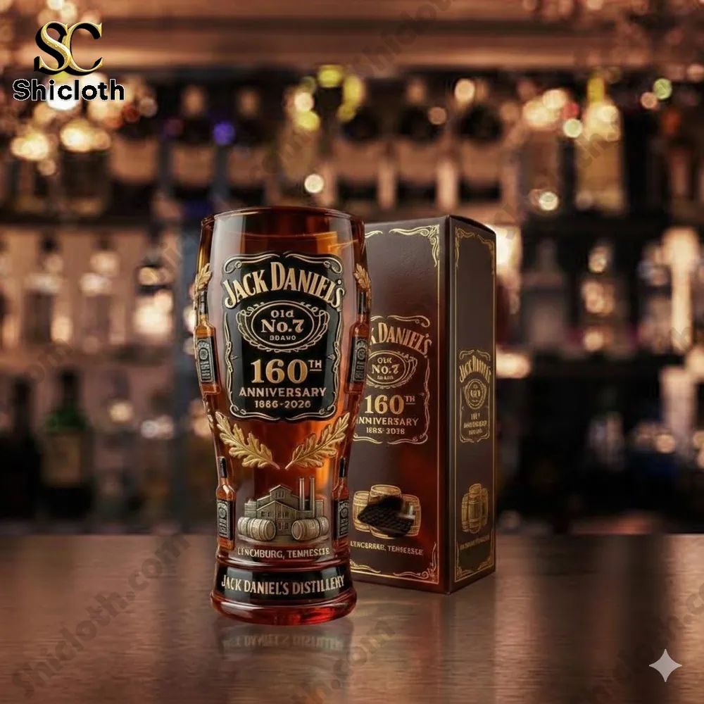 Whiskey Wine Brand Anniversary Beer Glass