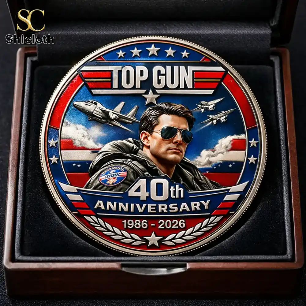 Gun 40th Anniversary Commemorative Coin