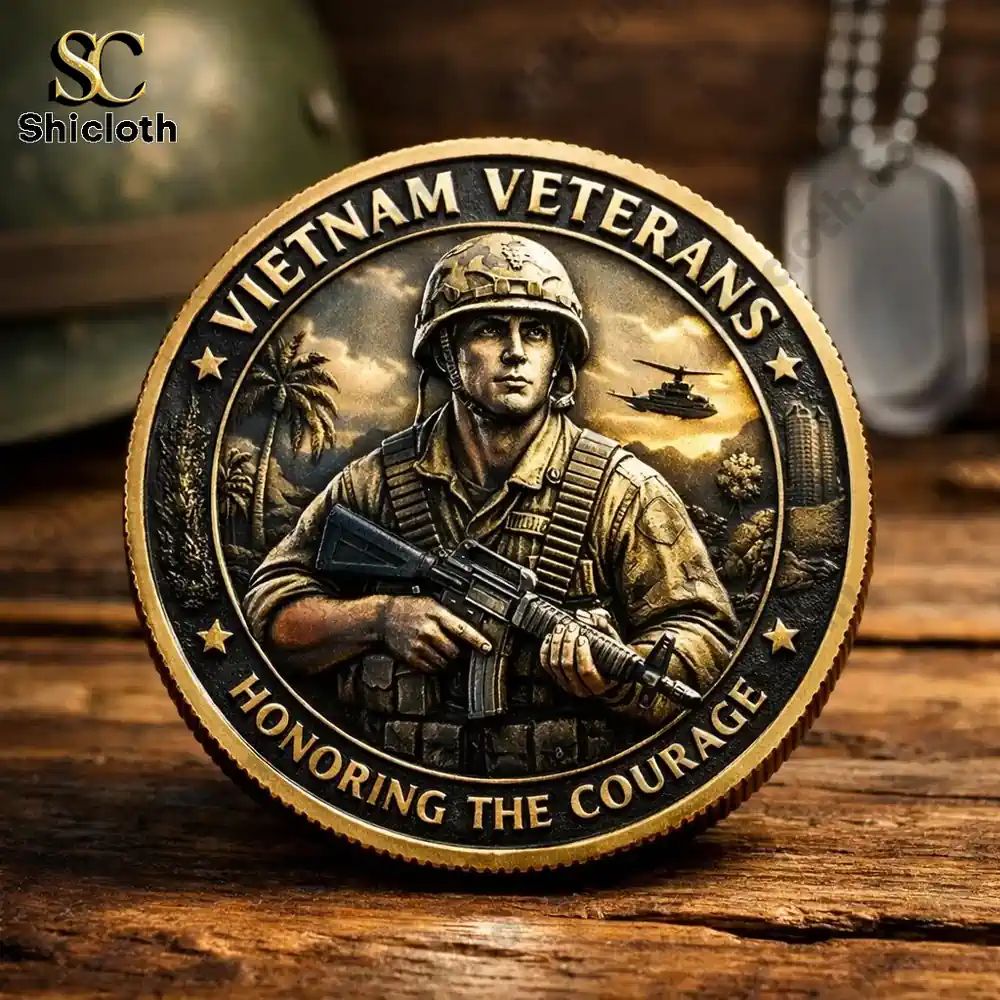 Vietnam Veterans Honoring The Courage Commemorative Coin