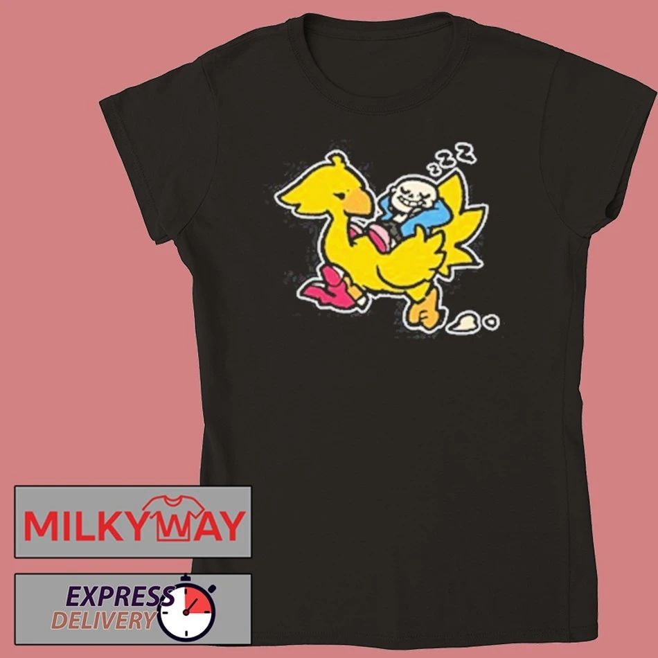 Undertale Sans and Chocobo shirt
