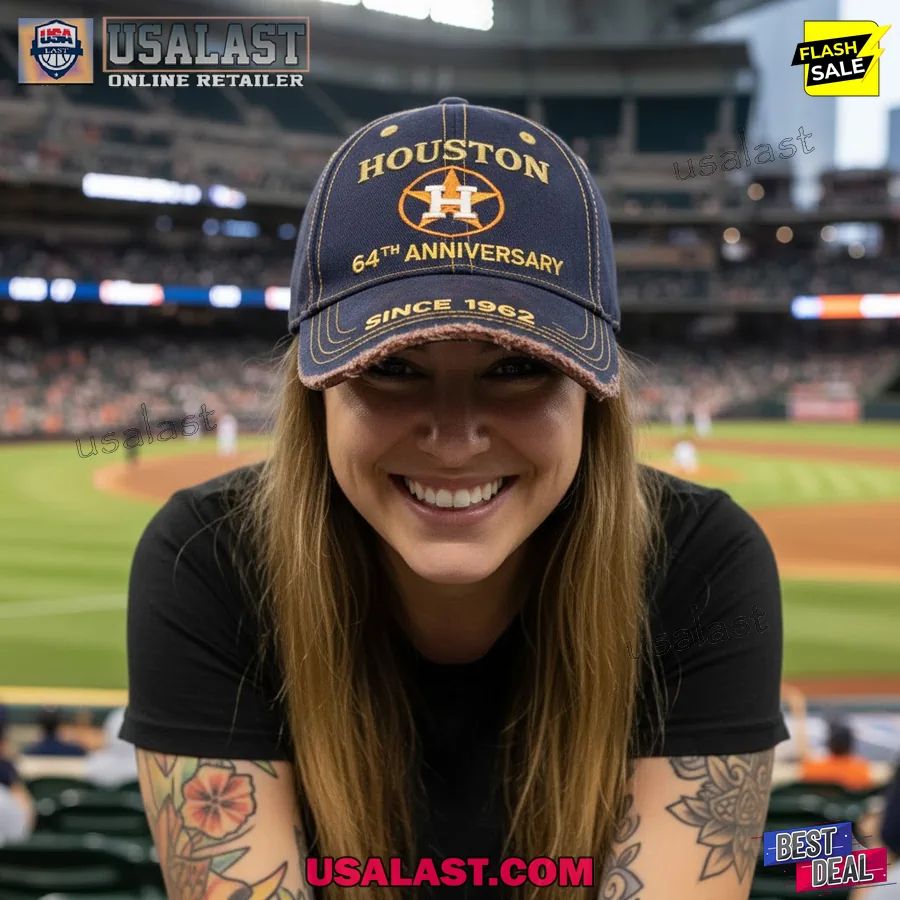 Houston Astros 64th Anniversary 1962-2026 Classic Cap