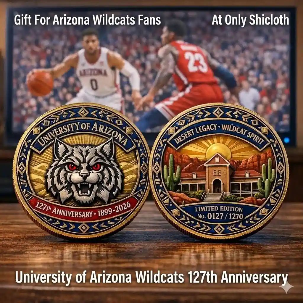 University of Arizona Wildcats 127th Anniversary Challenge Coin