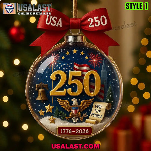 250 Years of Liberty Commemorative Ornament