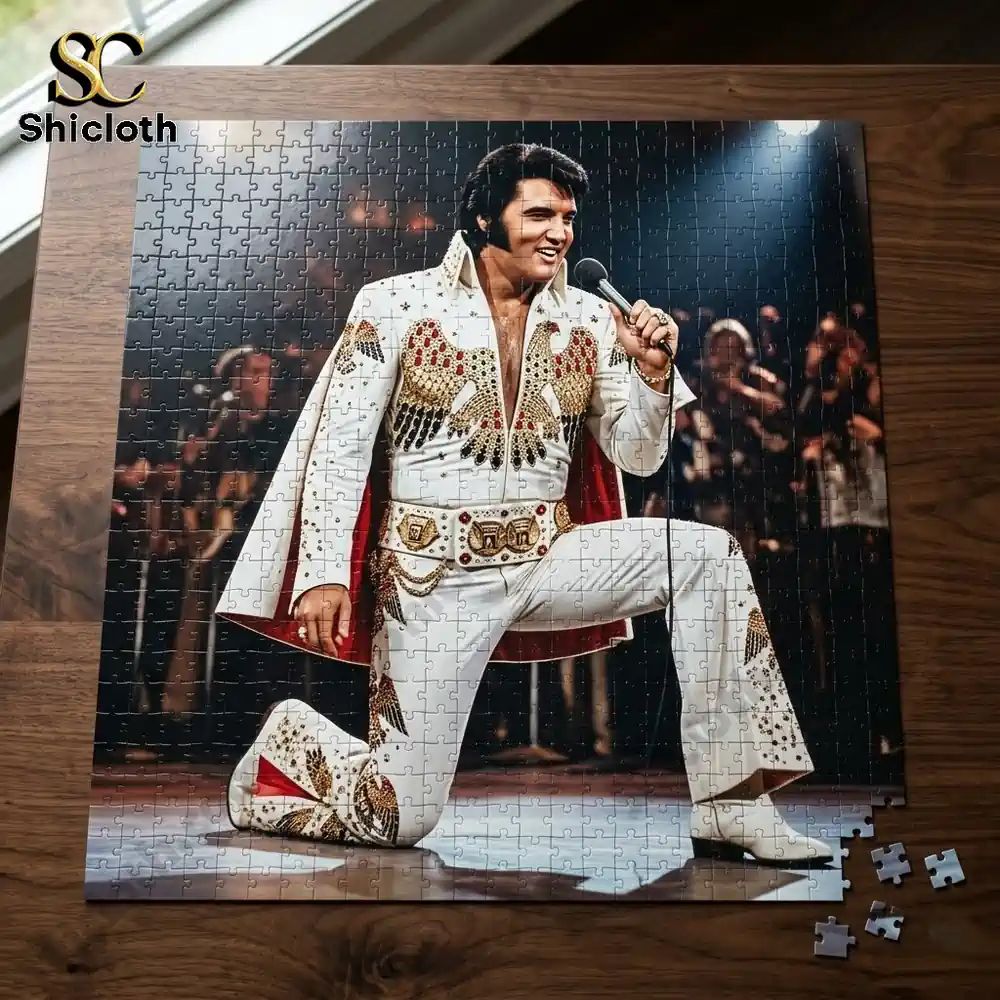 Elvis Presley American Eagle Jumpsuit 1000-Piece Ravensburger Jigsaw Puzz