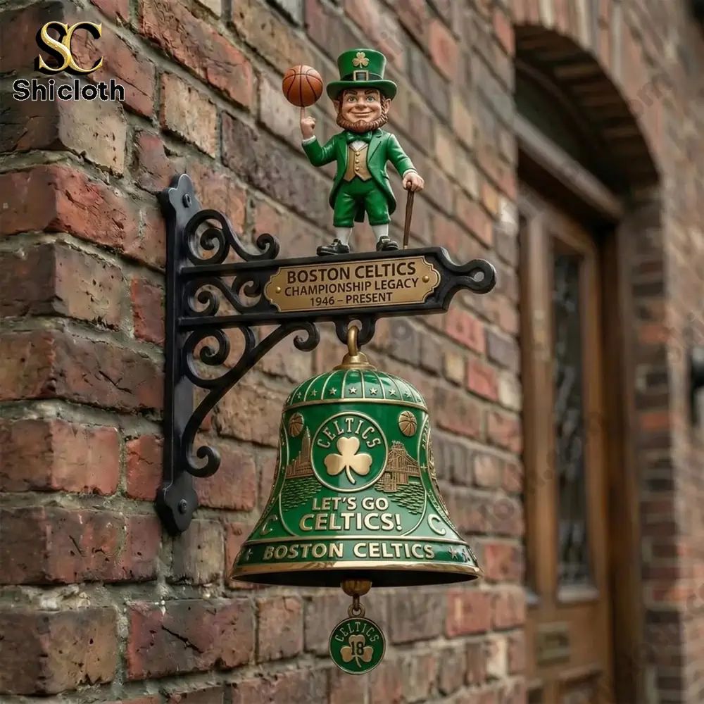 Boston Celtics Championship Legacy Wall Bell