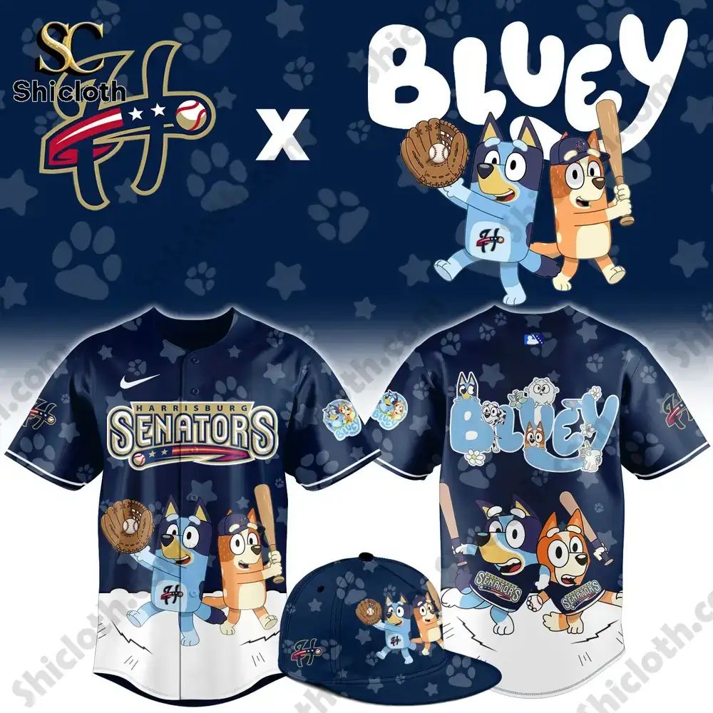 Harrisburg Senators Bluey Night Game Limited Jersey