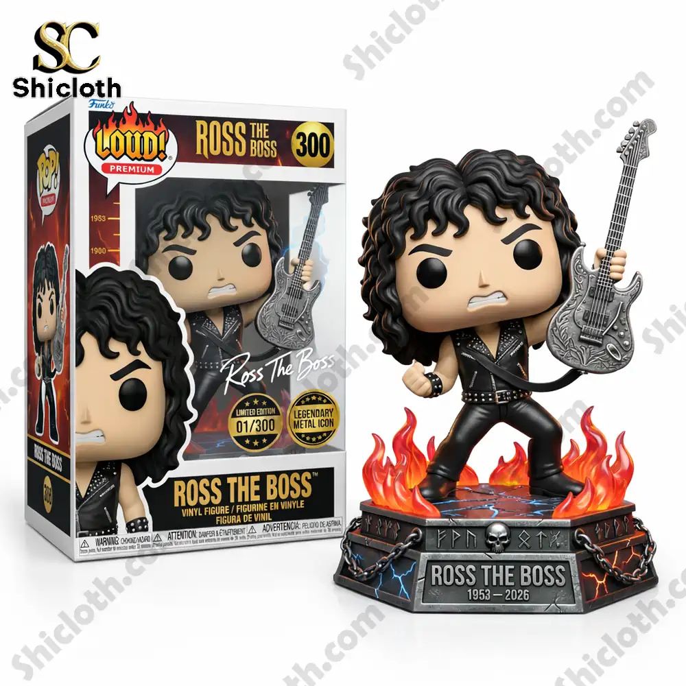 Dictators And Manowar Ross The Boss Pop! Figure Doll