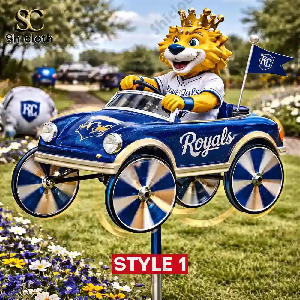 Kansas City Royals Sluggerrr Wind Spinner