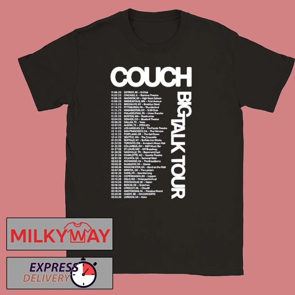 Couch The Band Big Talk Tour 2025-26 Shirt