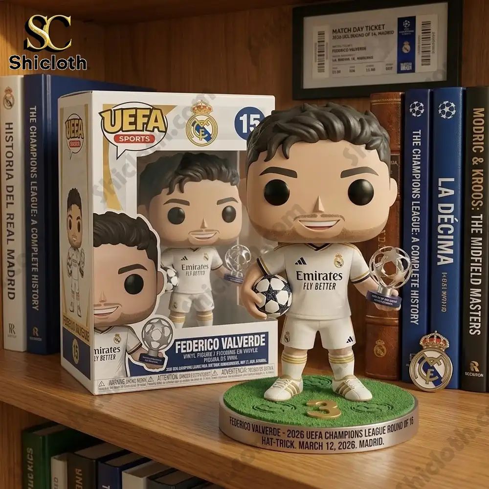 Federico Valverde 2026 UEFA Champions League Hat-Trick Commemorative Pop! Figure