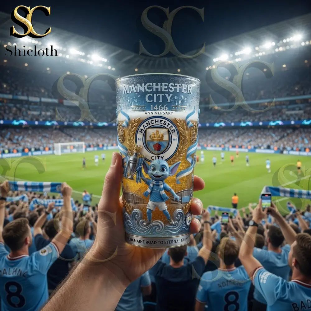 Manchester City 146th Anniversary Collector’s Beer Glass