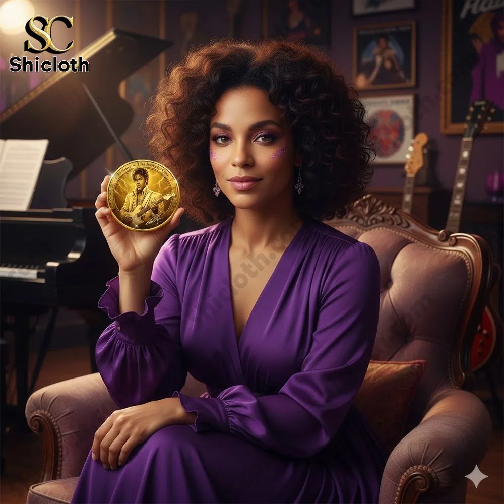 Prince The Purple One Signature Commemorative Coin
