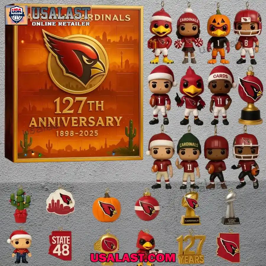 2025 Arizona Cardinals 127th Anniversary Advent Calendar
