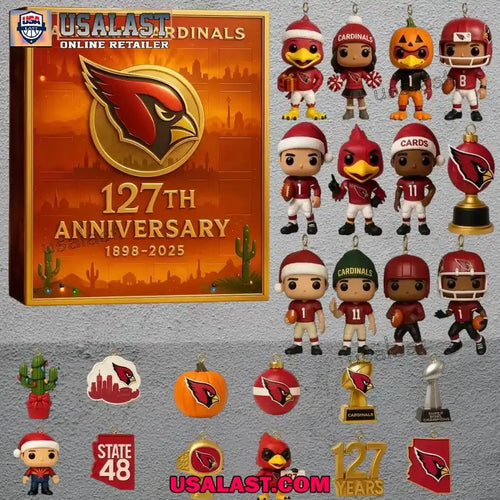 2025 Arizona Cardinals 127th Anniversary Advent Calendar