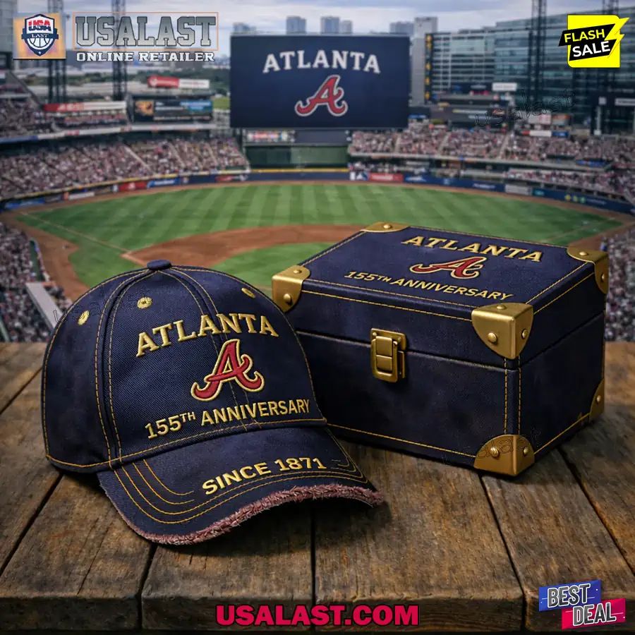 Atlanta Braves 155th Anniversary 1871-2026 Classic Cap