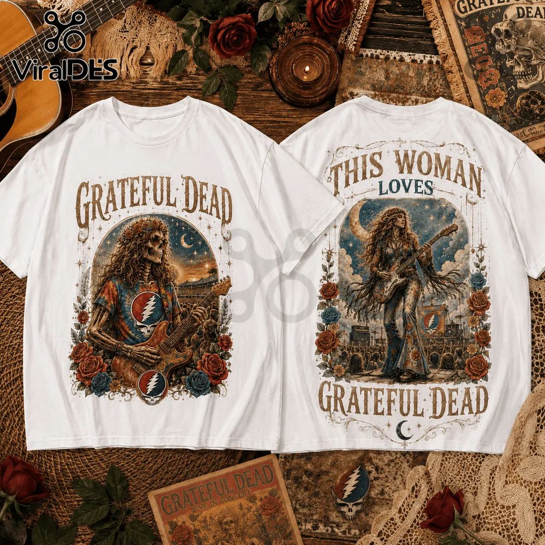 This Woman Loves Grateful Dead Vintage T-Shirt