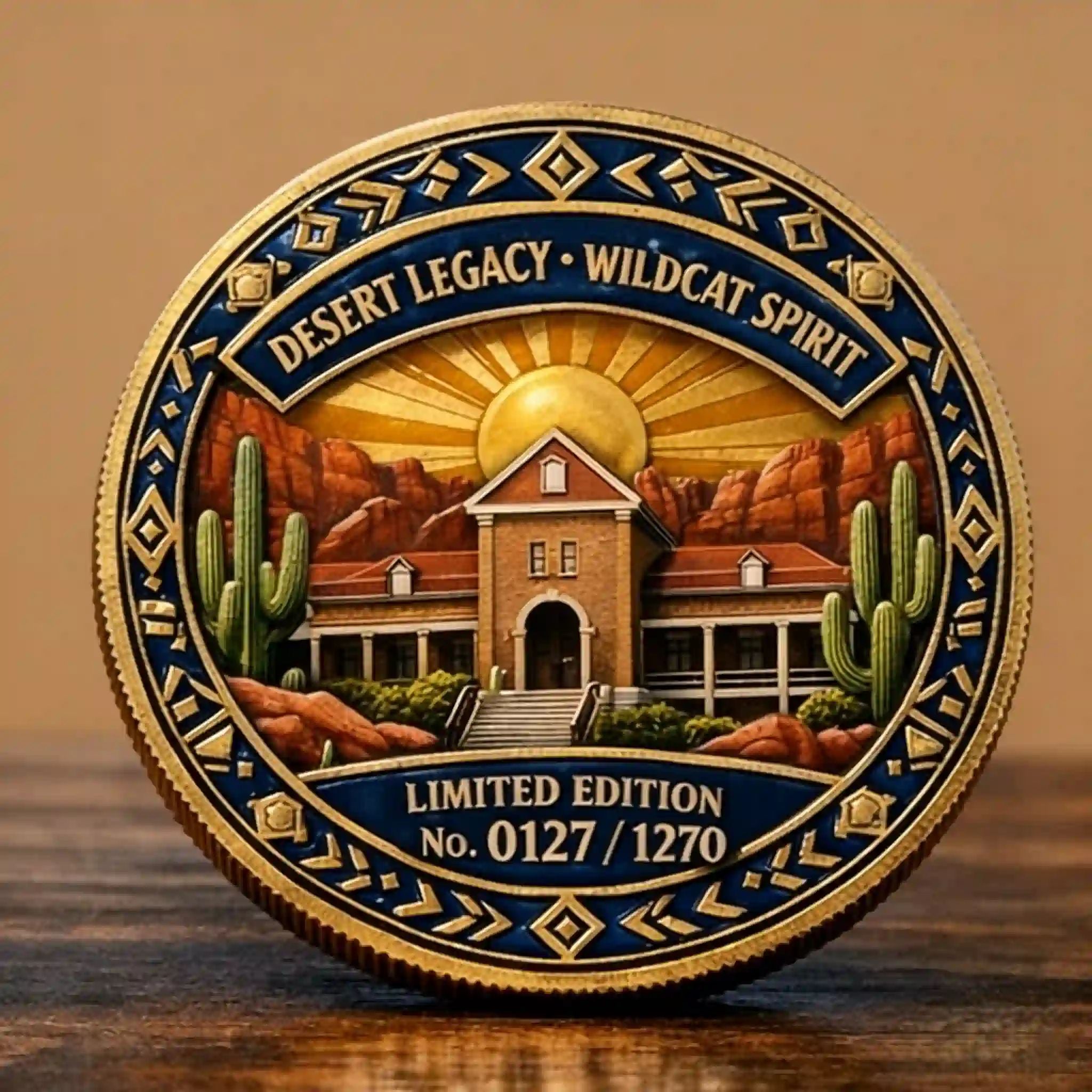 University of Arizona Wildcats 127th Anniversary Challenge Coin