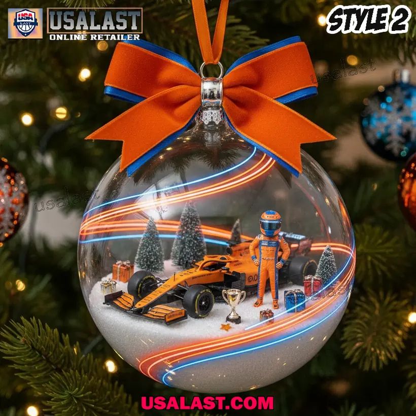 F1 Racing Christmas Ornaments 2025