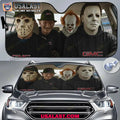 GMC x Horror Movie Characters Car Sunshade, Car Windshield Cover
