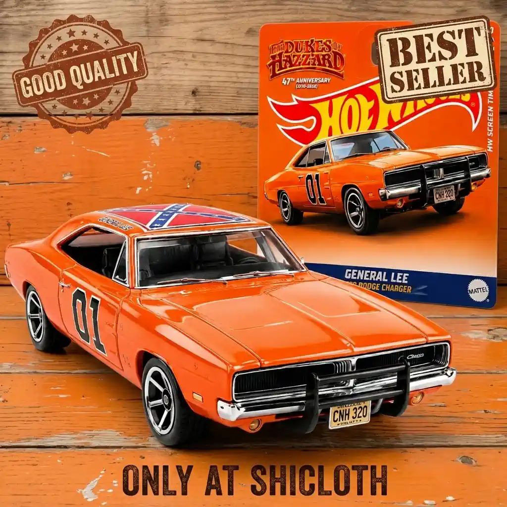 Wheels The Dukes of Hazzard 47th Anniversary General Lee 1970 Toy