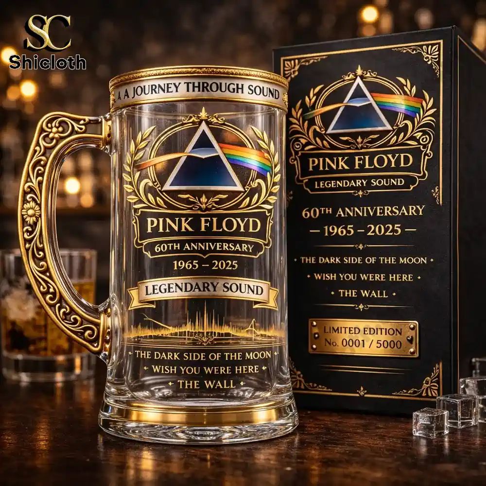 PinkFloyd 60th Anniversary Collector Beer Mug