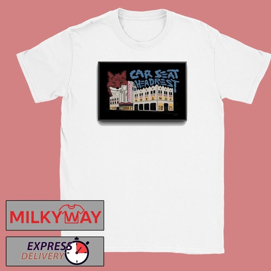 Car Seat Headrest Nov 1 2025 Fox Theater in Oakland CA Poster shirt