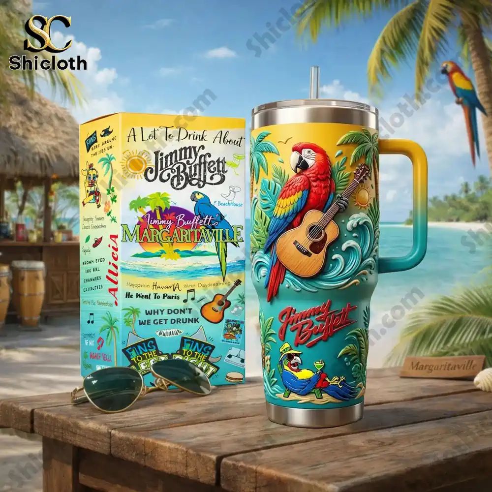 Jimmy Buffett Margaritaville A Lot To Drink About Tumbler