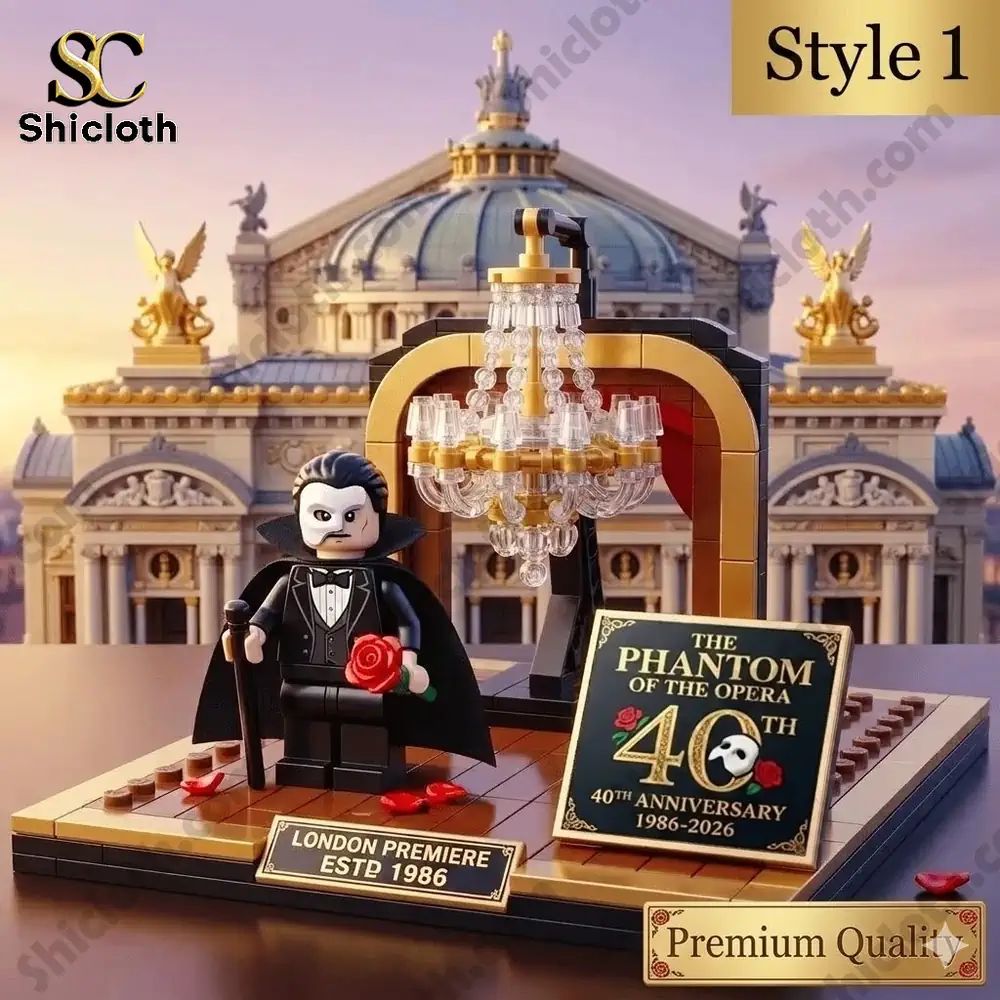The Phantom of the Opera 40th Anniversary Commemorative Building Block Set