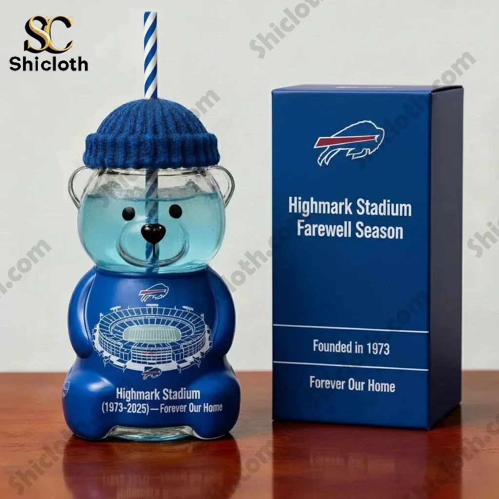 Highmark Stadium Farewell Season Collectible Bear Cup