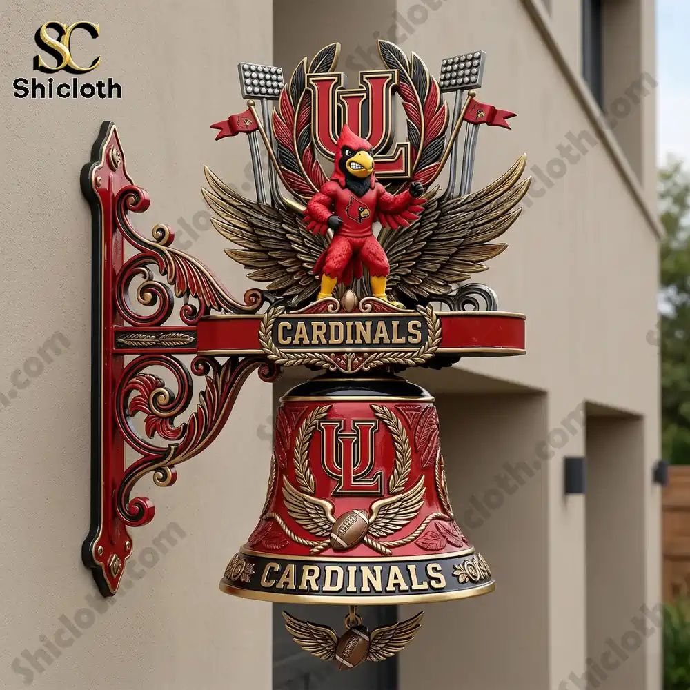 Louisville Cardinals Premium Wall Bell