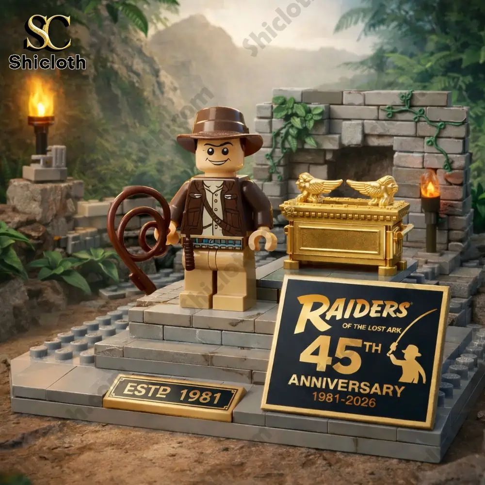 Raiders of the Lost Ark 45th Anniversary Building Brick