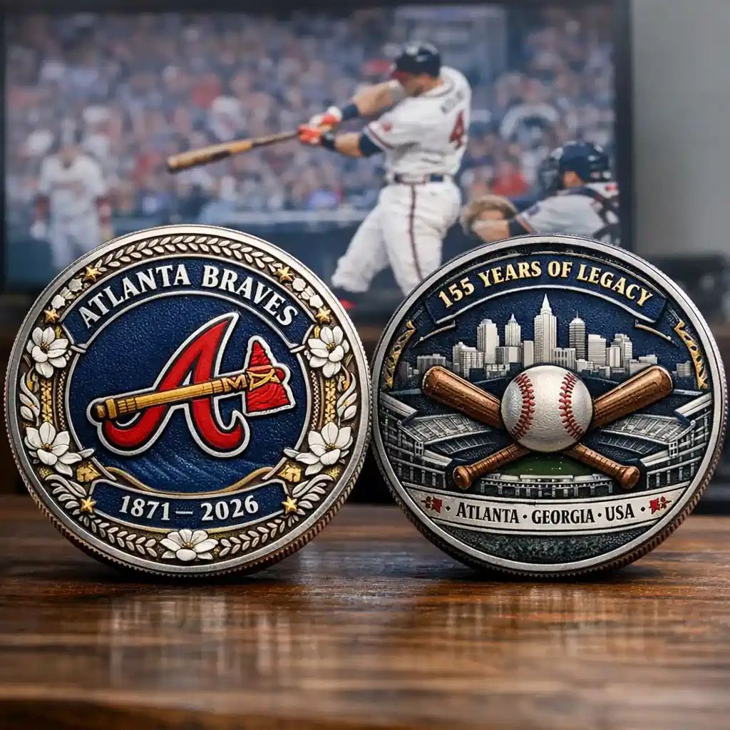 Atlanta Braves 155 Years Legacy Commemorative Coin