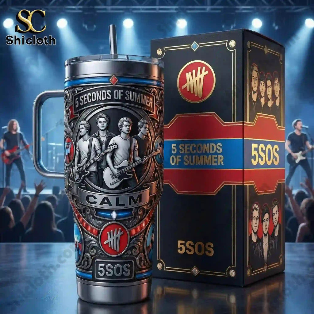 5 Seconds Of Summer Calm Tumbler